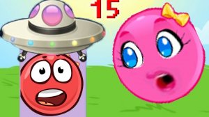 Новый КРАСНЫЙ ШАР, Красныш спасает деревню красных шариков