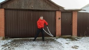 Разминка с цепью синъи кунг-фу весом 4.5 кг в деревне (2)