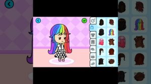 Для детей. Девочка- семицветик