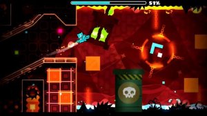 geometry dash прохождение уровня slam