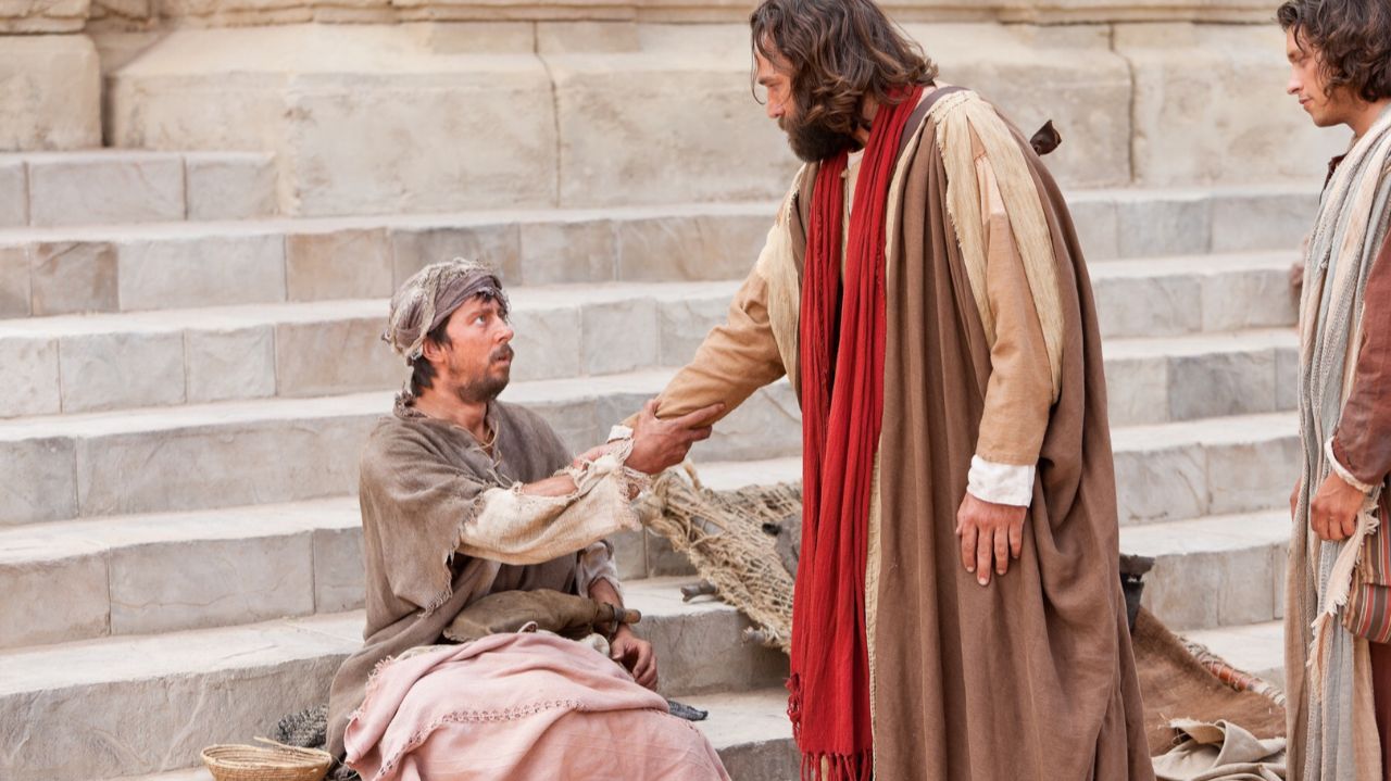 Петр и Иоанн исцеляют хромого/Петр ученик Иисуса/Иоанн ученик Христа/Апостол Пётр/Иоанн апостол смотреть онлайн