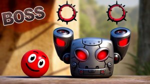 БОСС СТРЕЛОК новый Ред Бол красный шарик мульт игра на андроид прохождение