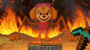 😳 Я НАШЛА СКАЙ ПОЖИРАТЕЛЯ ИЗ ЩЕНЯЧИЙ ПАТРУЛЬ в МАЙНКРАФТ #Майнкрафт #щенячийпаруль