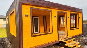 Сборная баня 6х5,5 м от СК "СвояБанька". Зеленоградск, ноябрь 2025