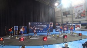 Рывок гири 24 кг Чемпионат России любители по гиревому спорту 2025 год Пермь свыше 95 кг