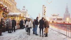 Прогулка по новогодней Москве