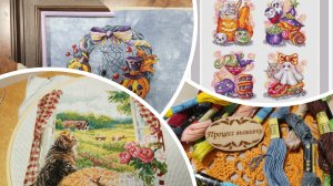 Шикарный венок. Новая схема. Октябрь