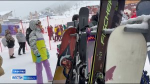 Илья Середюк дал старт юбилейному горнолыжному сезону в Шерегеше