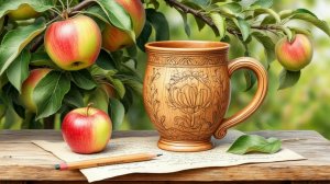 Кружка из цельного куска дерева на токарном станке по дереву №6 Токарная школа не Брюкнера