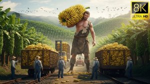 1,7 миллиарда бананов каждый день — современные технологии выращивания и сбора бананов