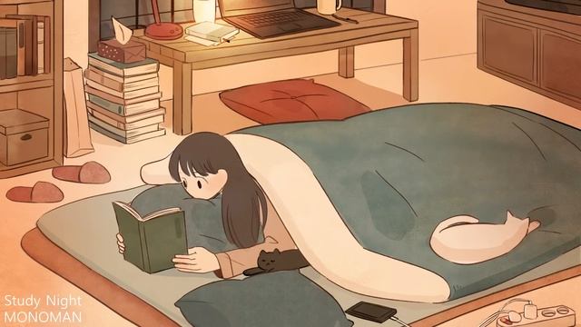 ♪ Study Night [ Soothing Relaxation Study Sleep BGM ] смотреть онлайн