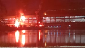 Возгорание произошло на Шатурской ГРЭС в Московской области