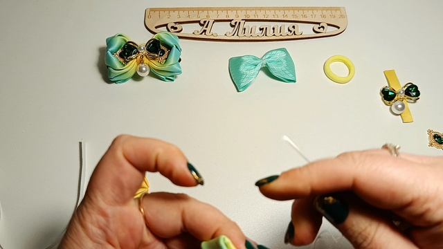 МК бантиков из ролика 36
мастер класс бантиков