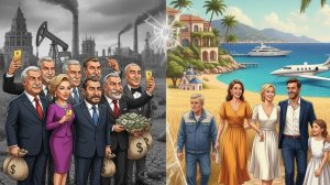 Для многих, звезд, олигархов, подитиков- Россия: это "вахтовый посёлок" для зарабатывания денег.