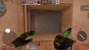 Сыграл с одноклассниками в стендофф 2