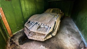 Откопали гараж спустя 13 лет Спорткар в пыли!