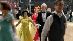 Осенний бал Надежды Алехиной и Ивана Зинова."Полонез'