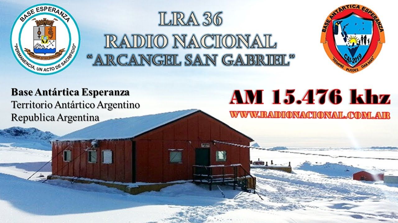 [SW DX] 15476 kHz LRA36 Radio Nacional - Arcángel San Gabriel (Base Esperanza, ATA) 22.07.2023