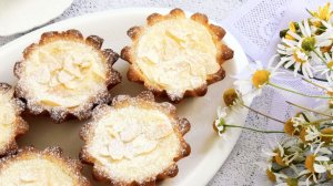 Корзиночки с творожным кремом