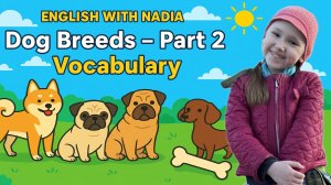 Dog Breeds, Part 2 - Vocabulary Dog Breeds/ Лексика "Породы собак", часть 2