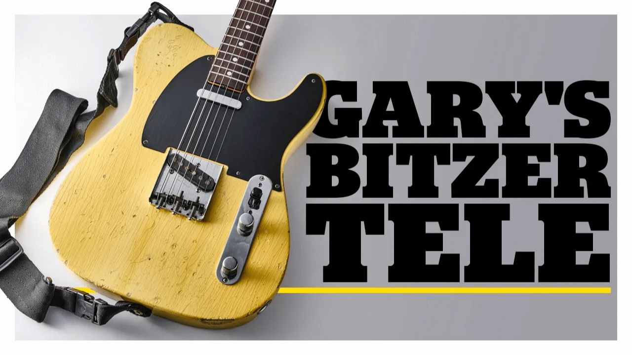 Guitarist: Gary Moore's 'Workhorse' Telecaster Played By Chris Buck