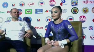 Российская гимнастка Каюмова взяла золото юниорского ЧМ на брусьях