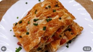 Запеканка на завтрак из лаваша. Супер вкусный завтрак.