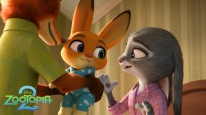 Зверополис 2» | Новая семейная сцена — свадьба Ника и Джуди, появление ребёнка, Вайолет и взросление