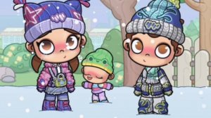 Новое интро!💞-снег-интро-зима-❄️-я заболела🤧🤒