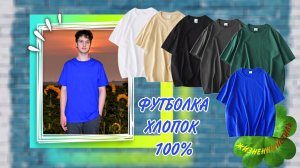 ХЛОПКОВАЯ🔵ФУТБОЛКА  Арт: ALI1515079196