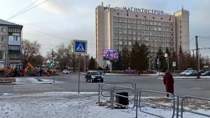 Магнитогорск, улица Гагарина, от проспекта Ленина до улицы Лесопарковой (14.11.2020)