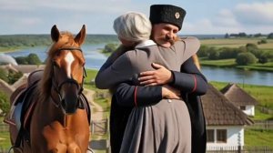 "На коне скакал казак...".