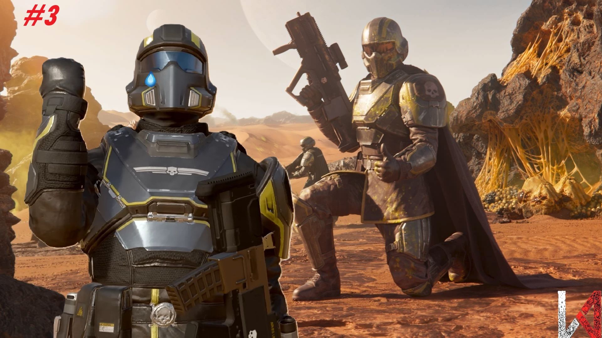 Супергражданин несёт демократию. HELLDIVERS 2