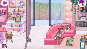 Моё новогоднее интро в аватар ворлд + поменяла семью