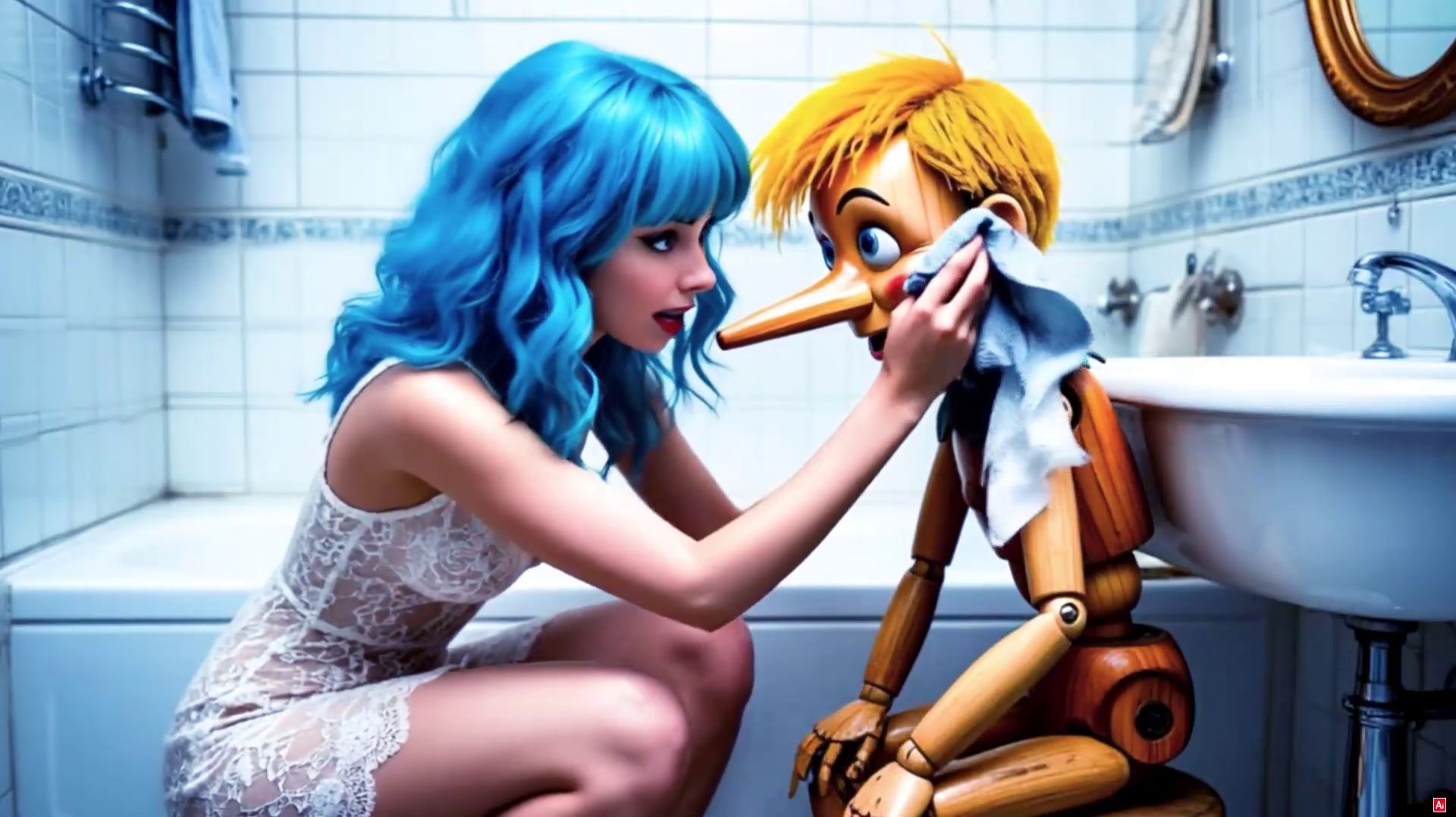 История Буратино и Мальвины