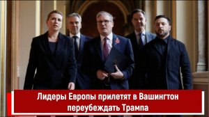 Лидеры Европы прилетят в Вашингтон переубеждать Трампа