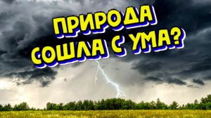 Случаи, Когда Природа Сходила  с Ума