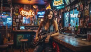 Блюз в стиле - Whiskey Blues.