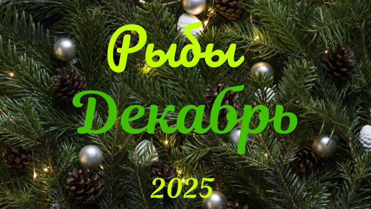 Рыбы ♓Таро- прогноз на Декабрь 🕊