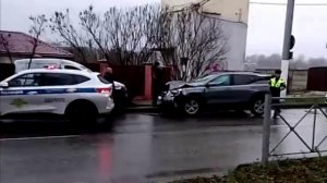 Авария в Брянске на улице Фокина 112     2 камера