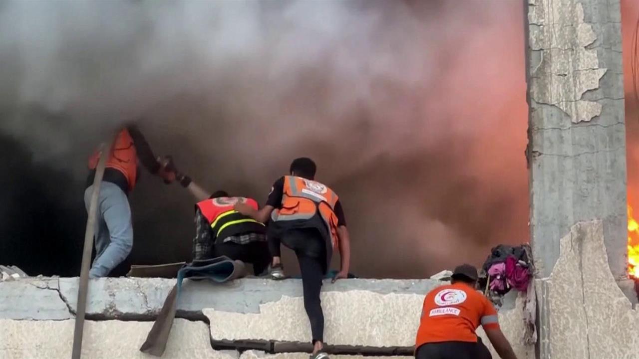 Биньямин Нетаньяху подтвердил нанесение удара по сектору Газа.