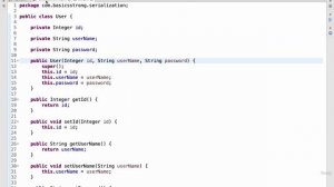 4. More About Serialization