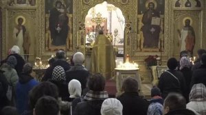 23.11.2025 Литургия. Апп. от 70-ти Ераста, Олимпа, Родиона, Сосипатра, Куарта (Кварта) и Тертия