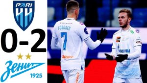 "Зенит" обыграл "Пари НН" и вышел на первое место! Зенит - Пари НН - Обзор матча!