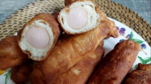 Сосиски в тесте. Тесто дрожжевое для пирожков, которое всегда получается.