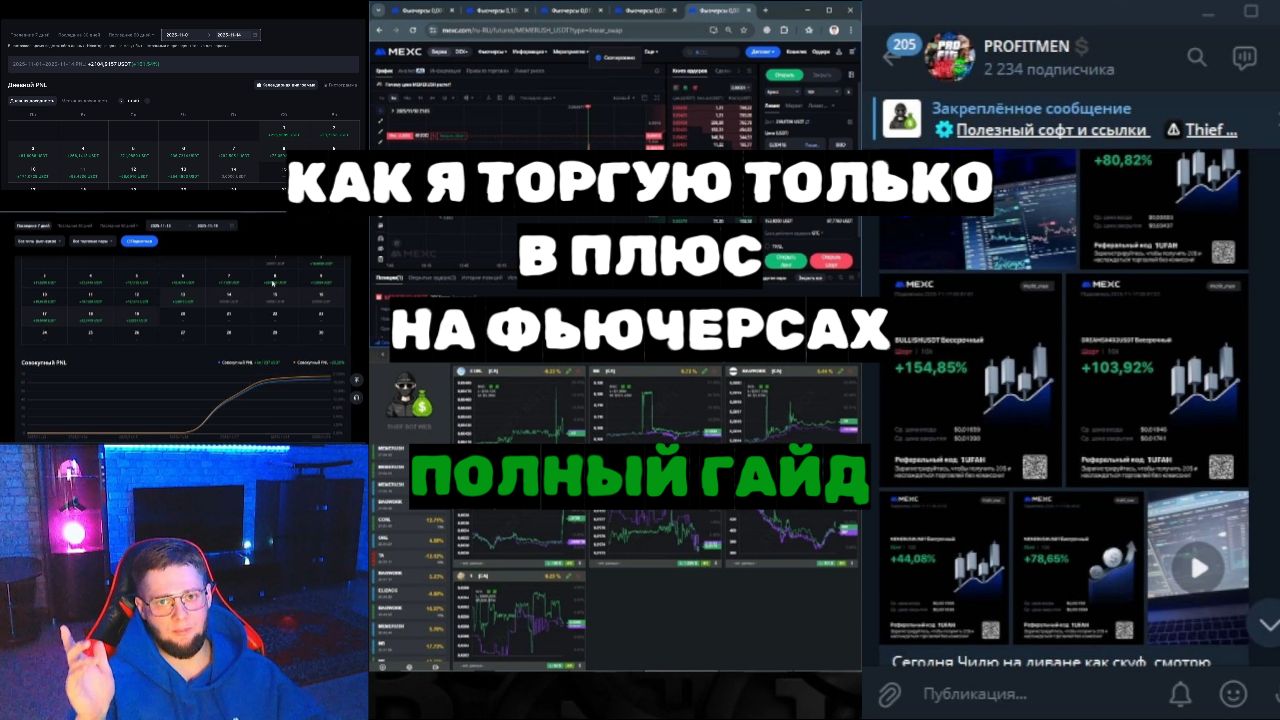 Как я торгую только в плюс на Фьючерсах | Полный гайд смотреть онлайн