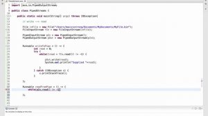 8. Piped Stream Demo