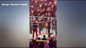 ЖЕСТКАЯ СТЫЧКА Хамзата Чимаева с Гэрри после боя Армана Царукяна против Дэна Хукера! Бои UFC Qatar.