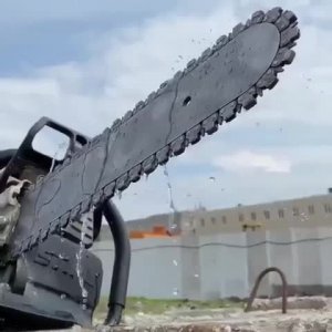 Пила по бетону. Теперь ты видел всё.