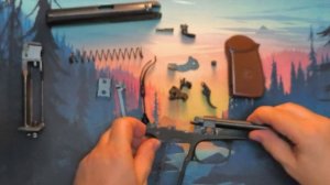 Разборка и сборка пневматического пистолета Макарова (МР-654К)